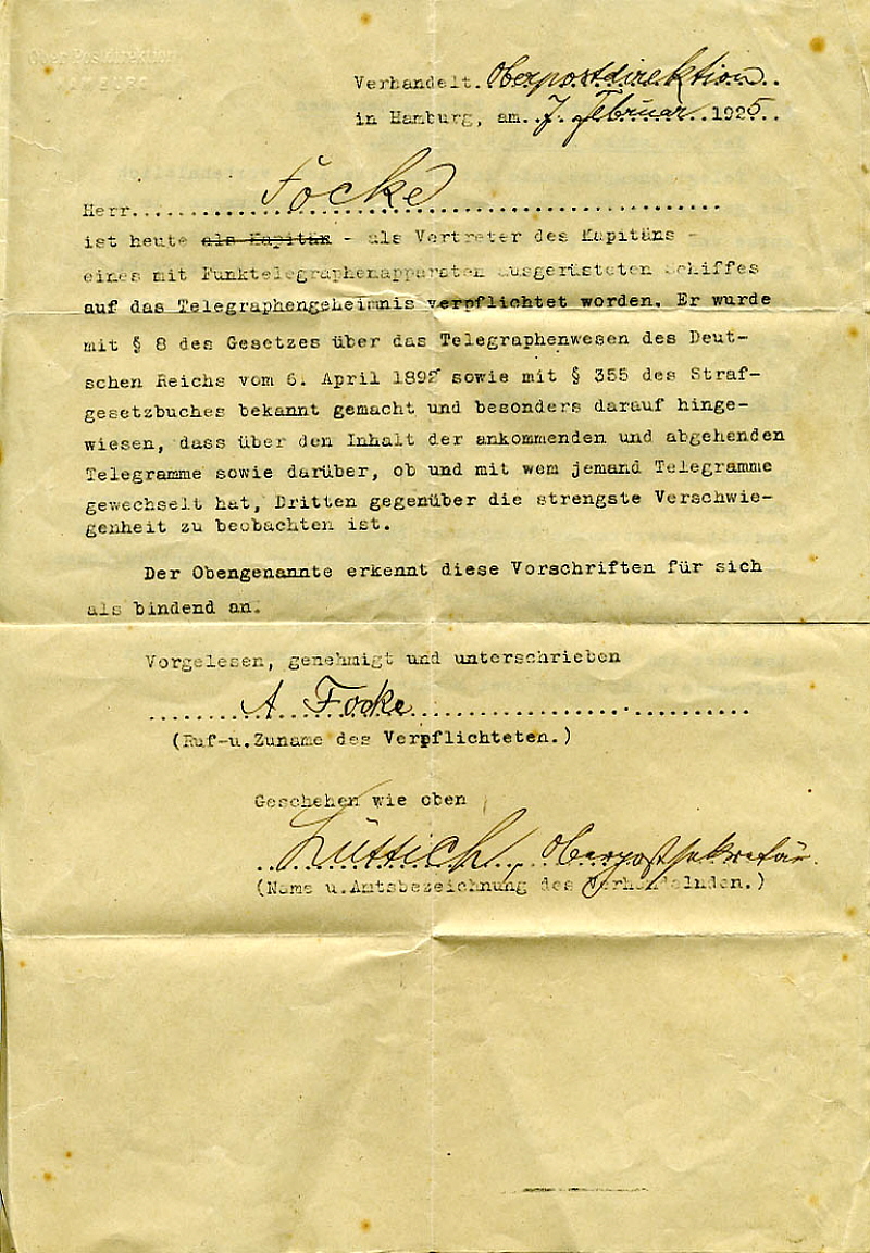Oberpostdirektion 1925