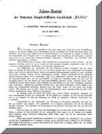 Geschäftsbericht 1882