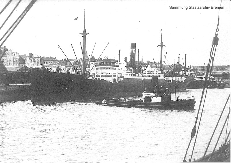 FRAUENFELS (1) an der Scheldepier.