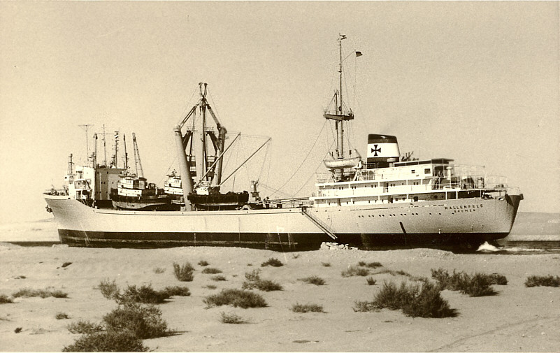 WALLENFELS im Suez Kanal