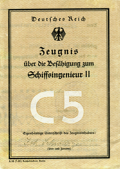 Zeugnis C 5