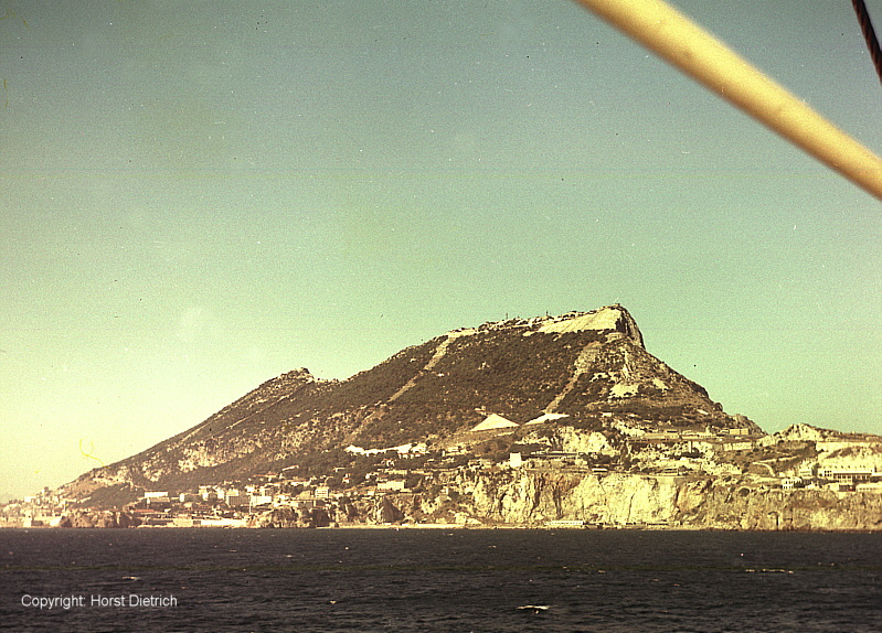 Gibraltar aus SW.